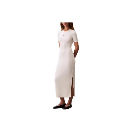 CALVIN KLEIN Short Sleeved Dress Europe Version Women's
