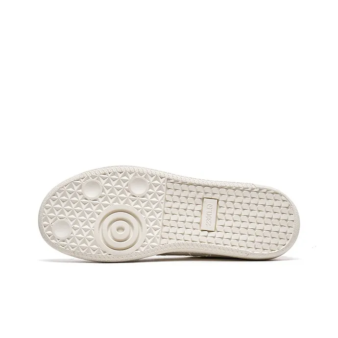 Lee Cooper Anti Slip Wear Resistant Low Top Skateboard Shoes Women's Beige-4