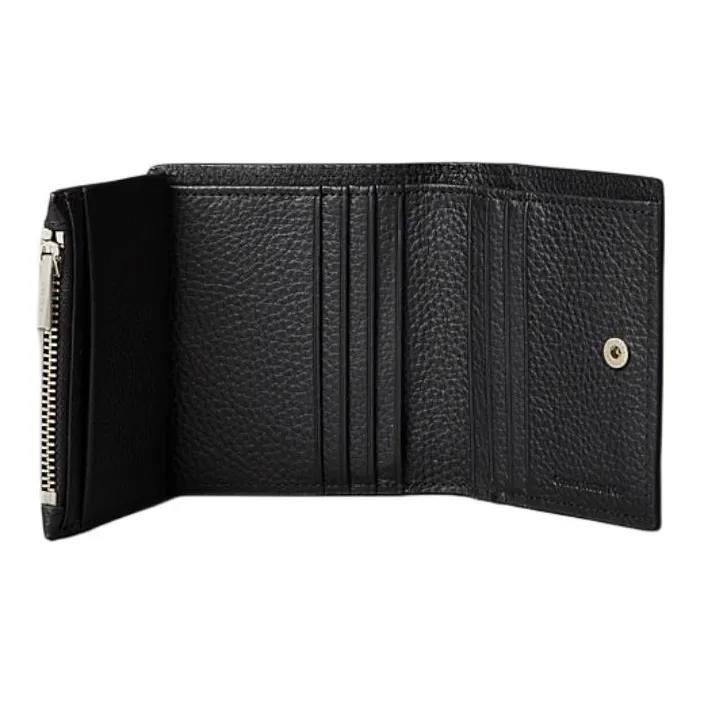 CALVIN KLEIN Grain Leather Wallet Men's Black-2