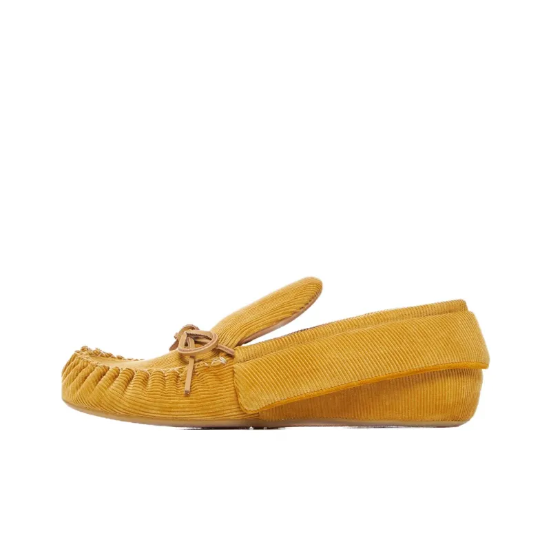 JW Anderson Corduroy Slip On Flat Shoes Women's-0