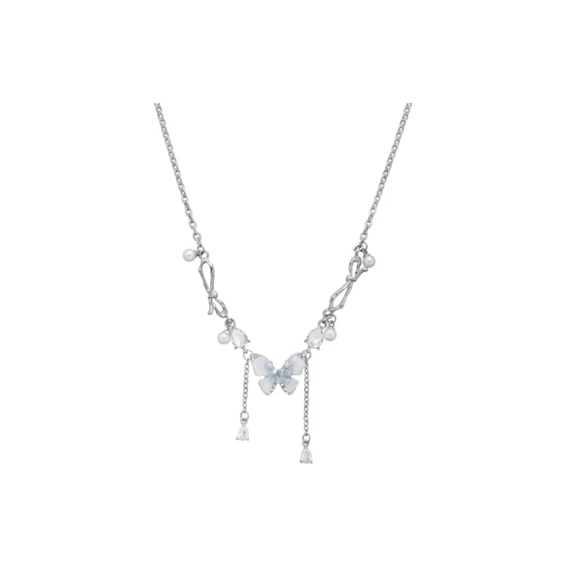 Anxious Titanium Steel Necklaces Women's-0