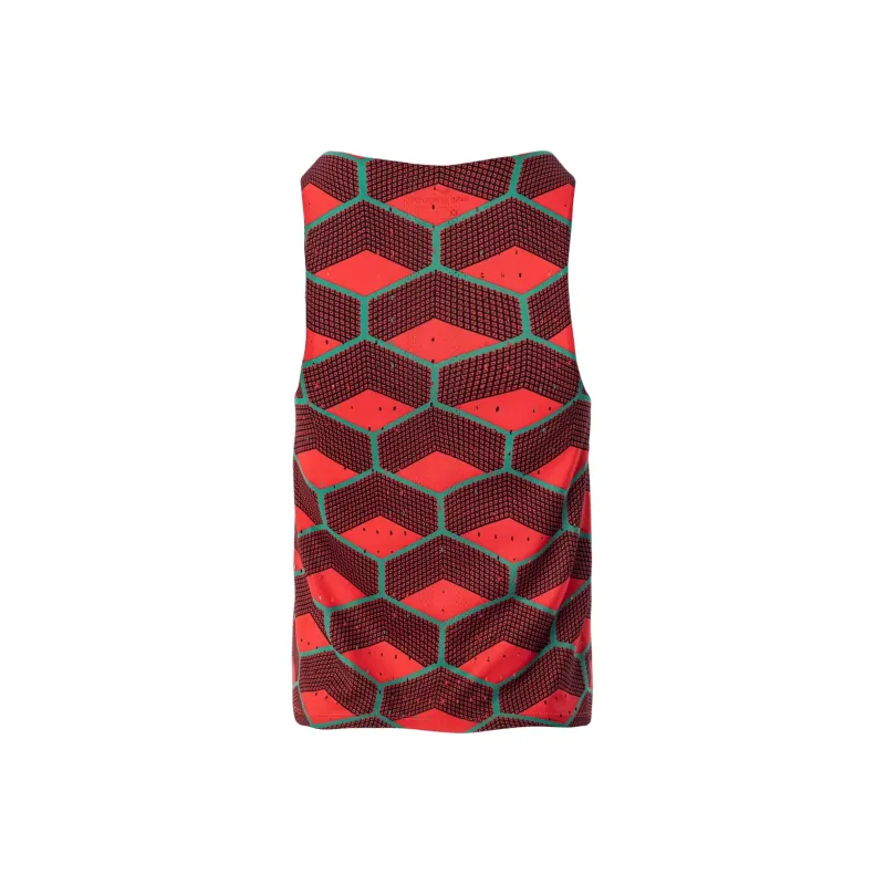 Nike AEROSWIFT Tank Top Women's Red/Green-1