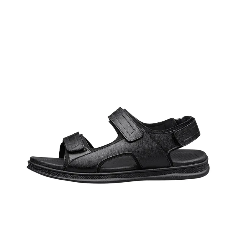 Frank Mully Beach Sandals Men's Black-0