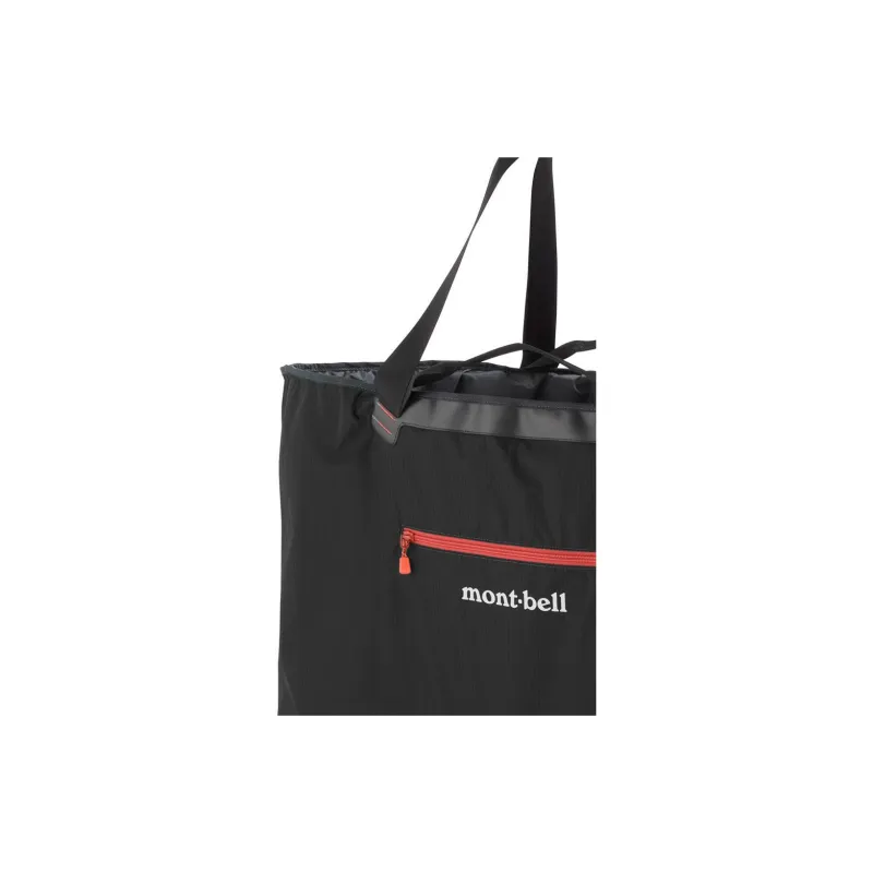 MONTBELL Nylon Handbag Large Size Unisex Black-1