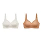 2 Pack (Khaki+White)
