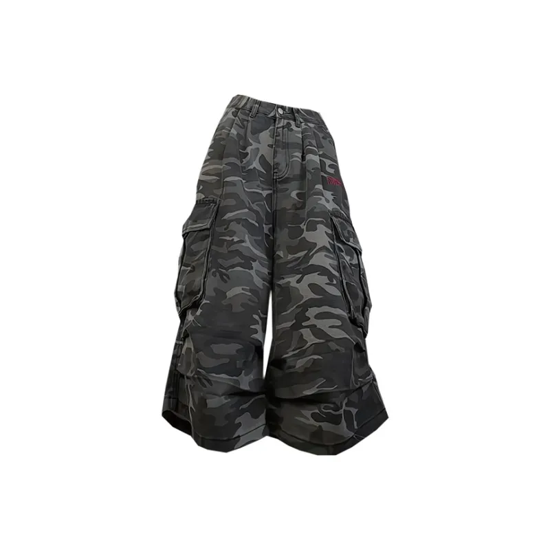 Vitocano Denim Shorts Unisex Camouflage-0