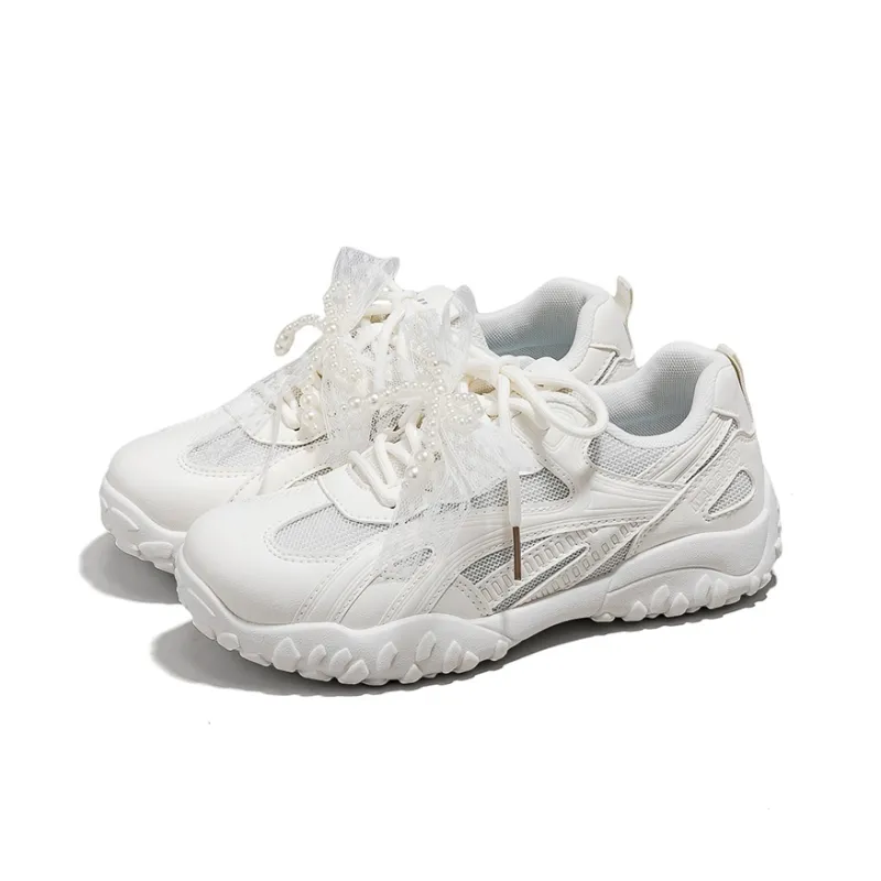 Warrior Slip Resistant And Breathable Low Top Casual Shoes Women's Beige-2