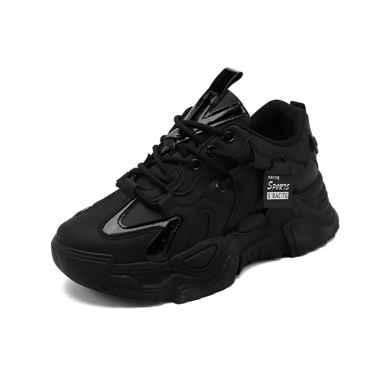 Gai Renpu Slip Resistant, Abrasion Resistant, Breathable Low Top Chunky Sneakers Women's-0