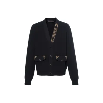 LOUIS VUITTON FW25 Knitwear Men's Black