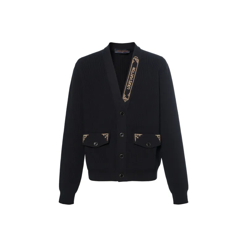 LOUIS VUITTON FW25 Knitwear Men's Black-0