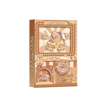 Kabaxiong Capybara Egg Machine Pocket Notebook Planners