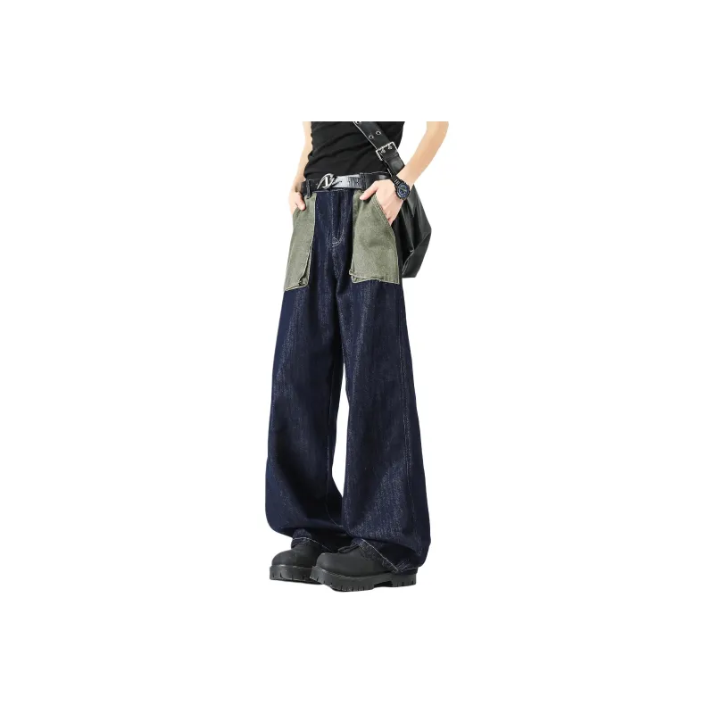 PISYPOX Jeans Unisex Dark Blue-0