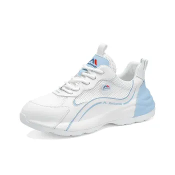 Kolumb Slip Resistant And Breathable Low Top Casual Shoes Women's White Light Blue