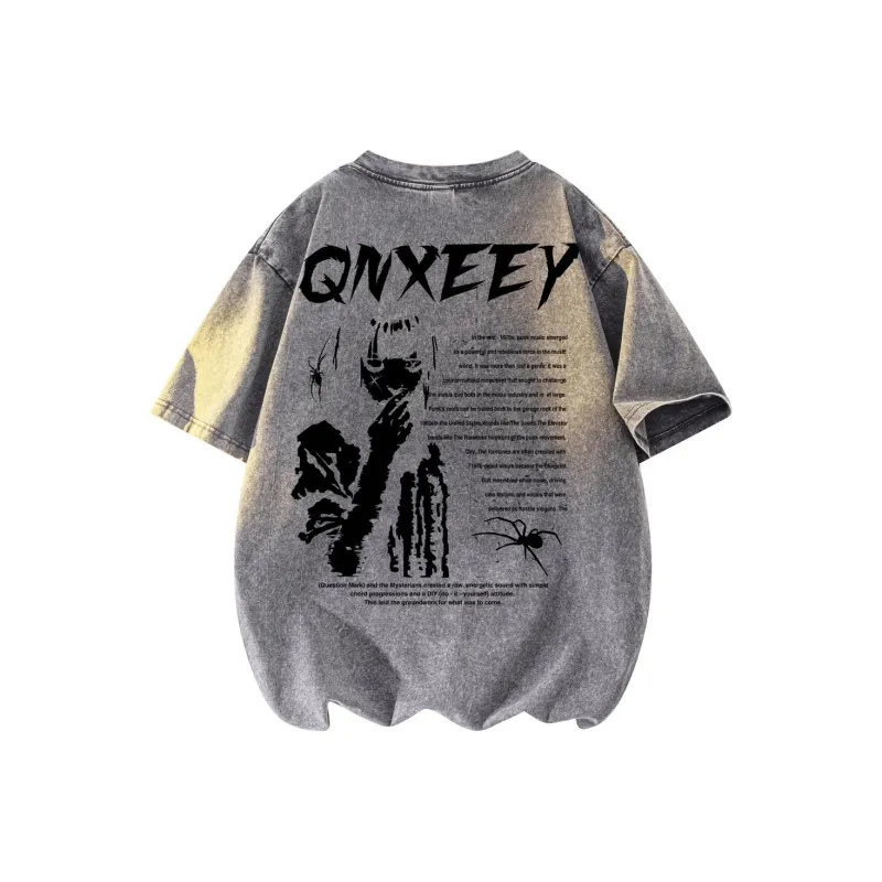 Qnxeey T Shirts Unisex-5