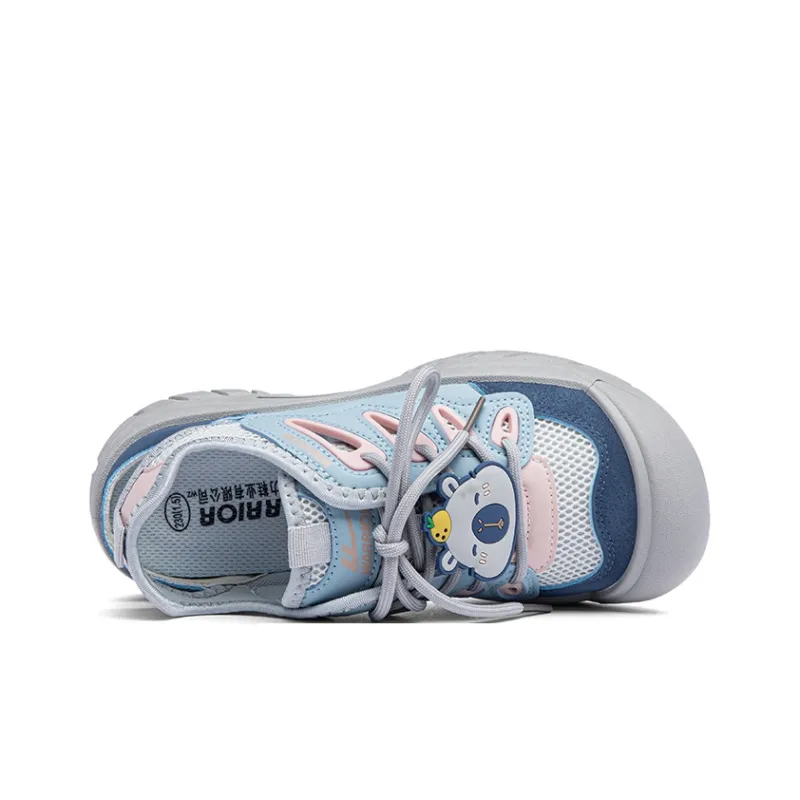 Warrior Beach Sandals Women's Light Blue Deep Blue Gray-3