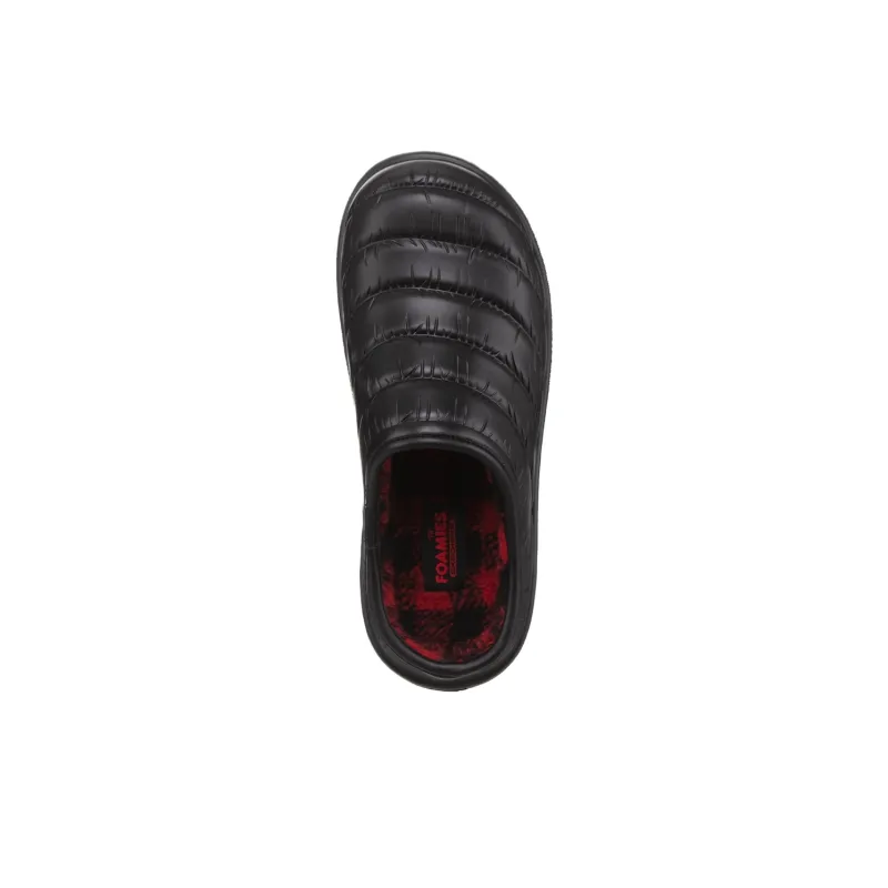 Skechers Cozy Closed Toe Slippers Men's Black-4