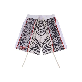 BABUGGE Casual Shorts Unisex Leopard Print