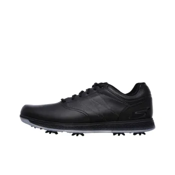 Skechers Go Golf Collection Slip Resistant Low Top Golf Shoes Men's Black