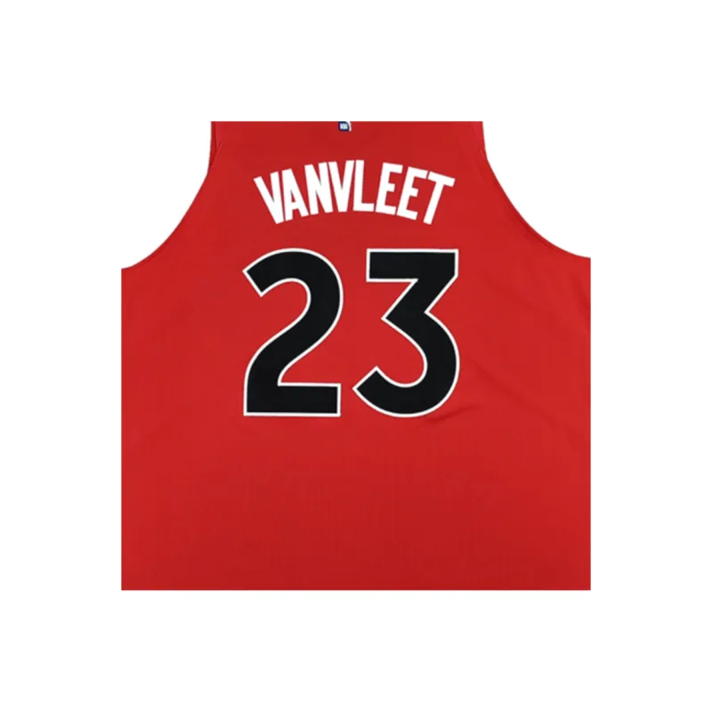 Nike x NBA Toronto Raptors Basketball Jersey Unisex Red-3