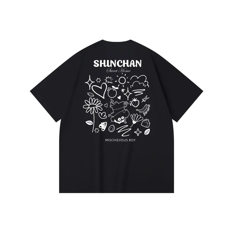 Crayon Shinchan T Shirts Unisex-5