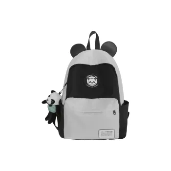 BUBM Nylon Backpack Unisex Black