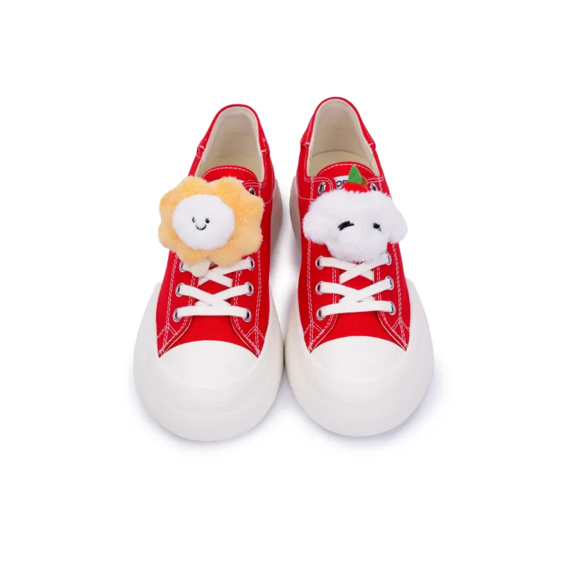 VOBA Cushioning Coverage Balance Support Abrasion Resistant Lightweight Slip Resistant Low Top Canvas Shoes Unisex-37