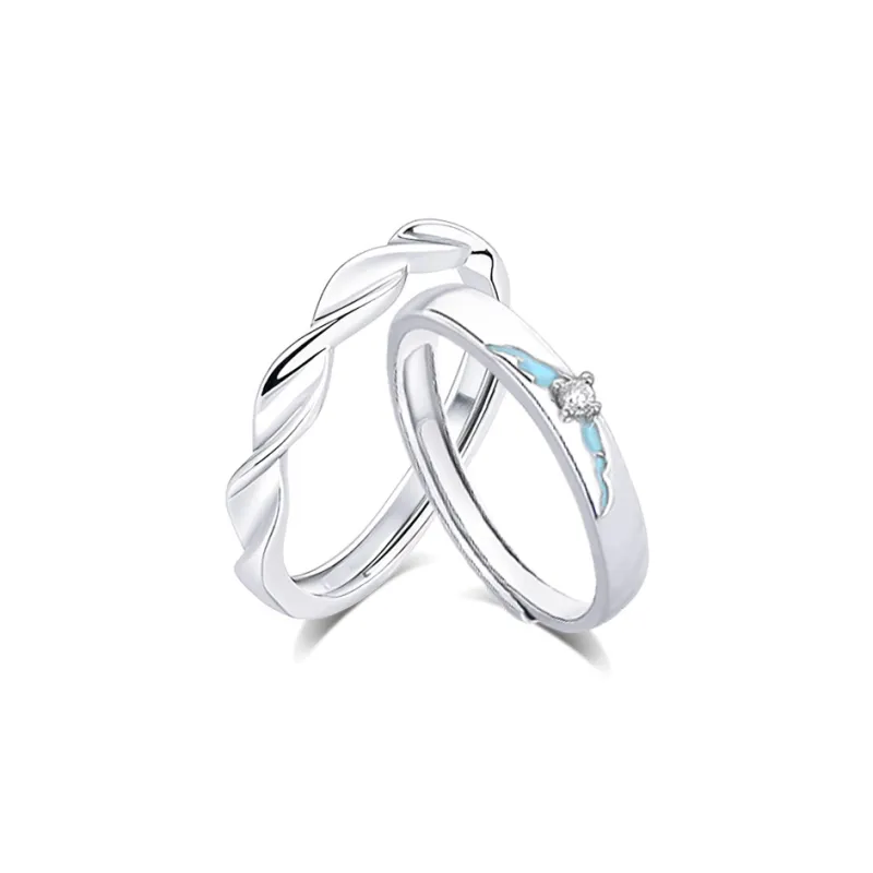 KUMET Sterling Silver Rings Unisex-0
