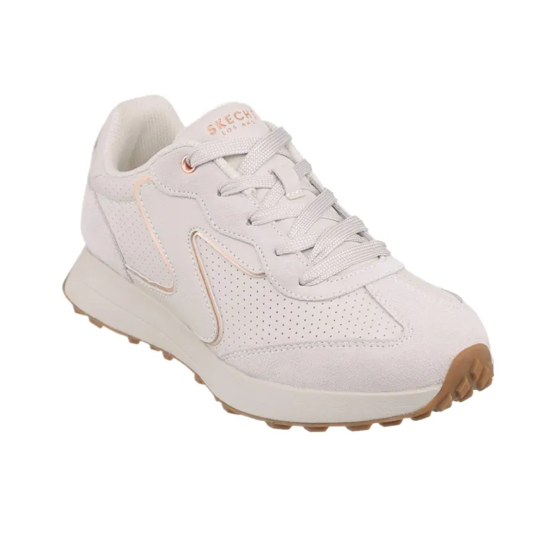 Skechers GUSTO Low Top Casual Shoes Women's White-2