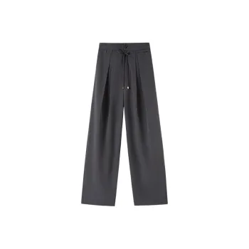 XIANGYING Casual Pants Women's Gray