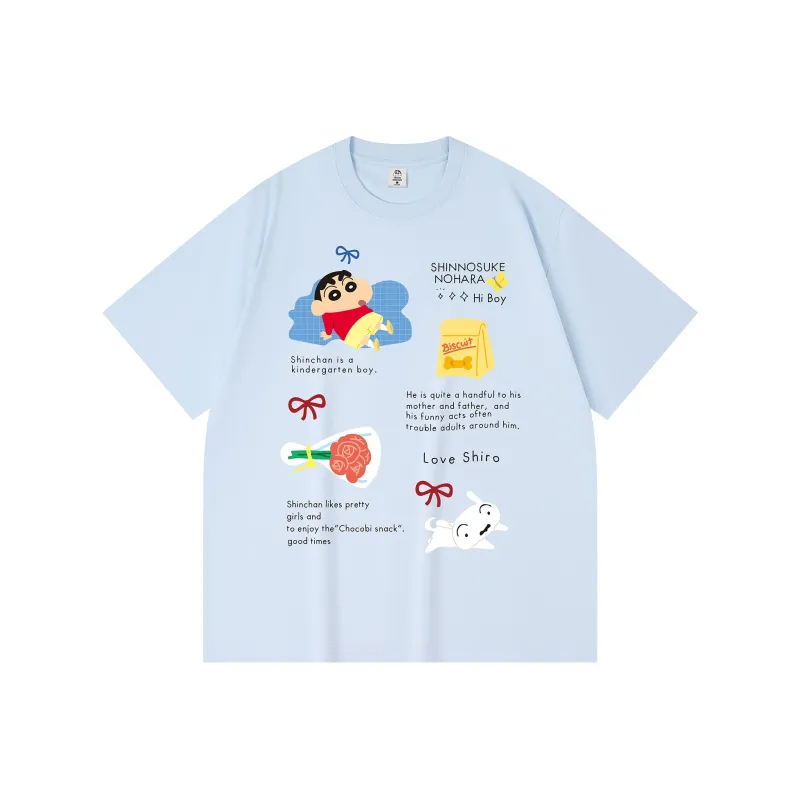Crayon Shinchan T-Shirts Unisex-10