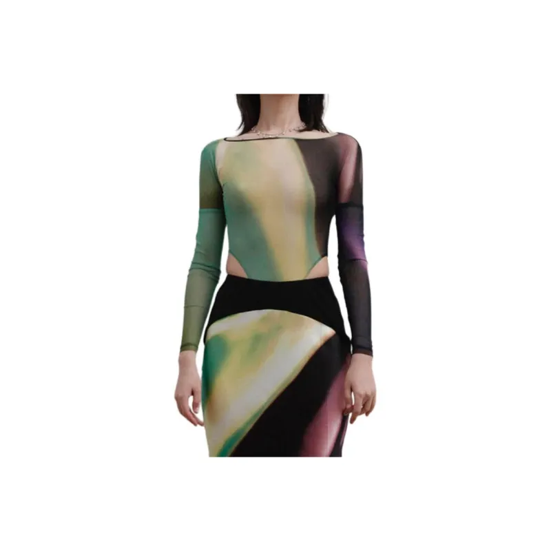 Oude Waag Bodysuits Women's Green-0