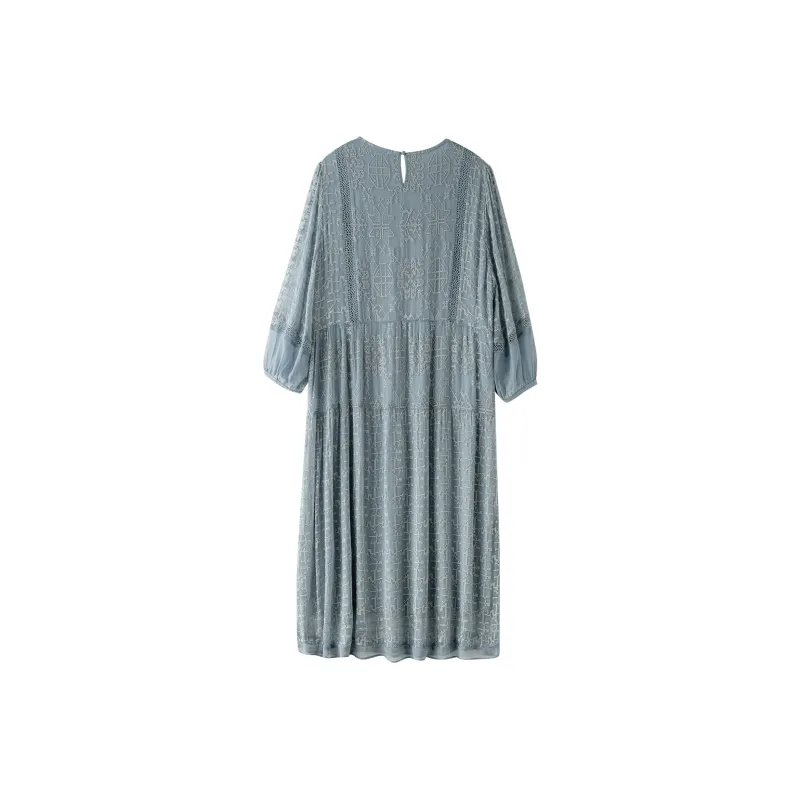 To The West Long Sleeved Dress Women's-10