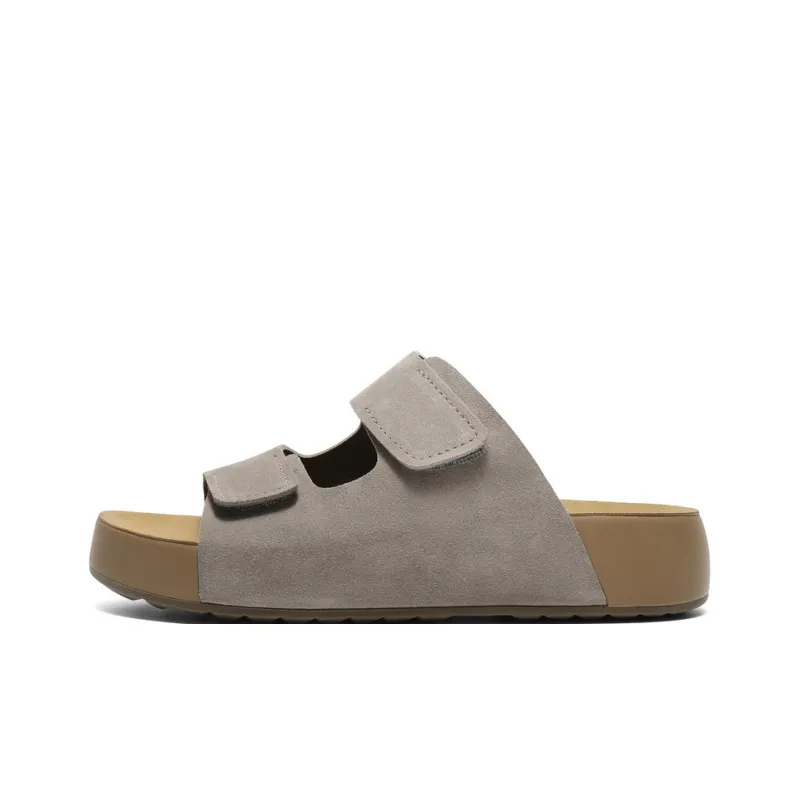 BELLE Slip Resistant Slide Slippers Men's-0