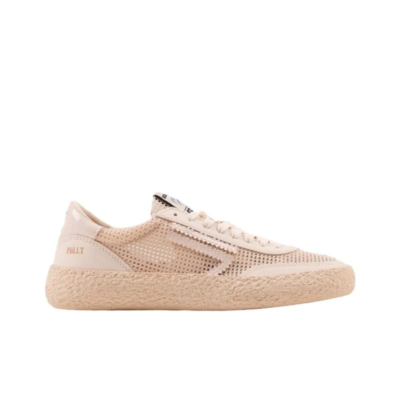 Puraai Beech Breeze Low Top Skateboard Shoes Women's Beige-1