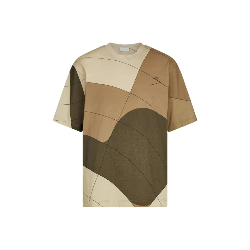FERRAGAMO SS25 T Shirt Men's Stone Color-0