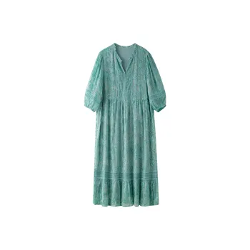 To The West Short Sleeved Dress Women's