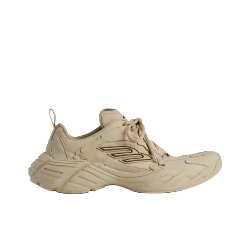 Balenciaga Monday Low Top Chunky Sneakers Women's Beige-1