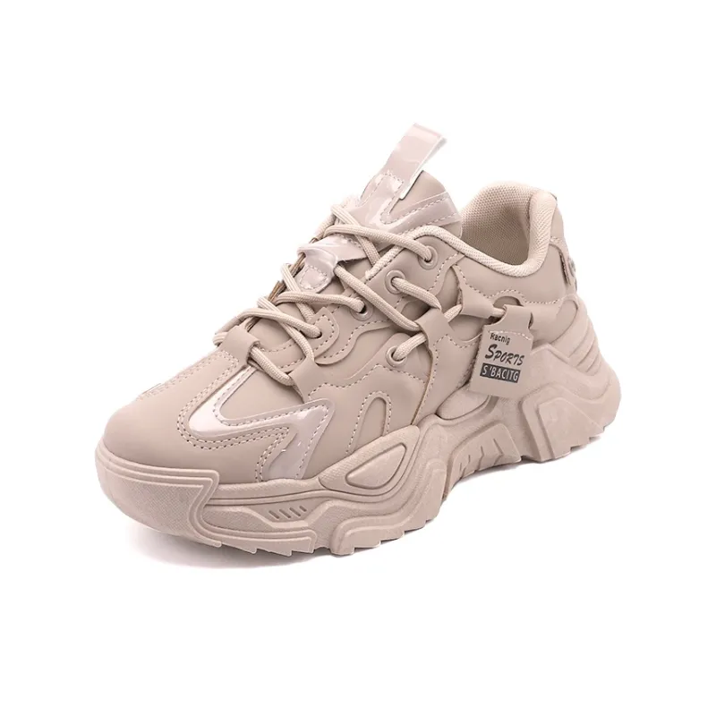 Gai Renpu Slip Resistant, Abrasion Resistant, Breathable Low Top Chunky Sneakers Women's-9