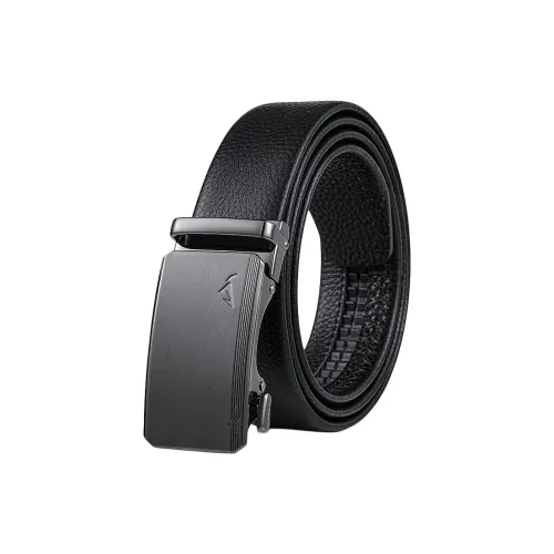 HLA The Mountain Is Not In The High Series Cow Leather Belts Men's 3.5cm