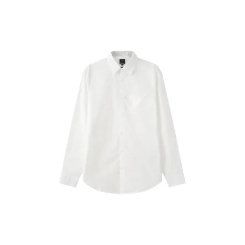 ARMANI EXCHANGEAE SS25 Shirt Men's White