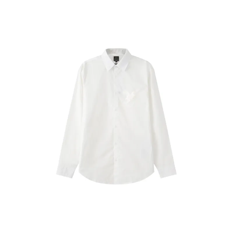 ARMANI EXCHANGEAE SS25 Shirt Men's White-0