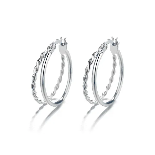 Universe Search Alloy Earrings Unisex