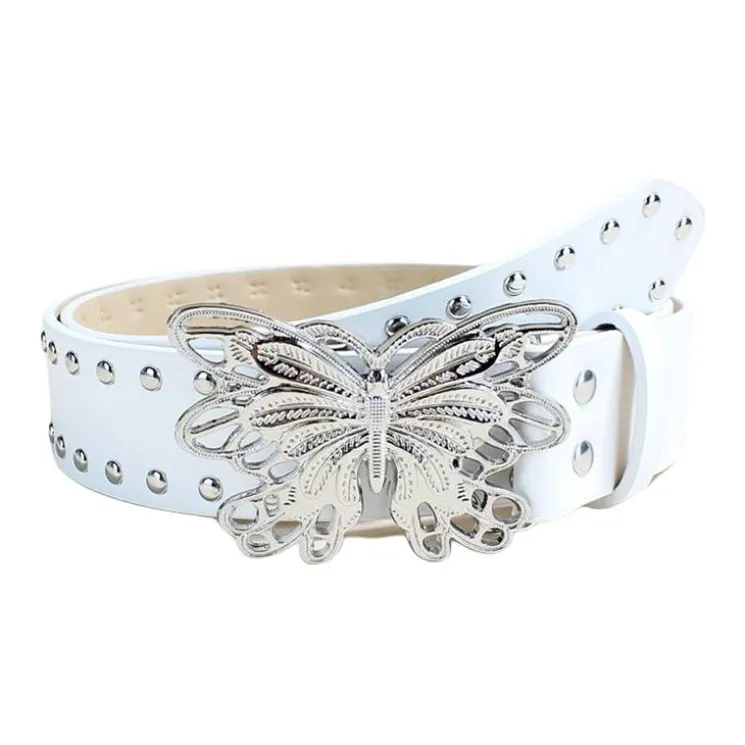 JEANSWEST PU Leather Belts Women's 3.8CM-0