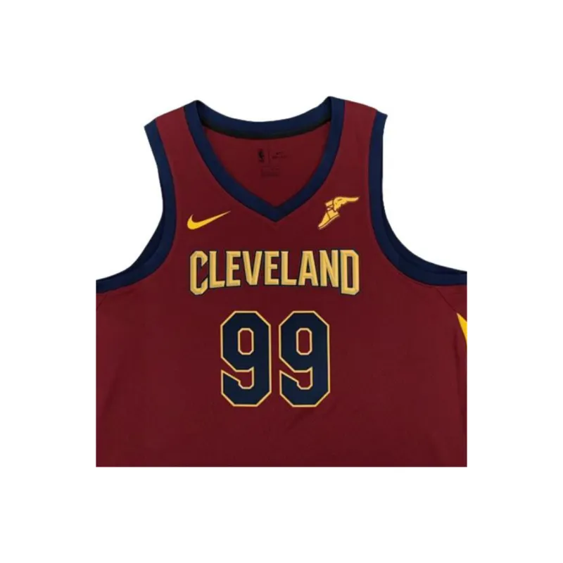 Nike x NBA SWINGMAN Fan Edition Basketball Jersey Unisex Burgundy-2