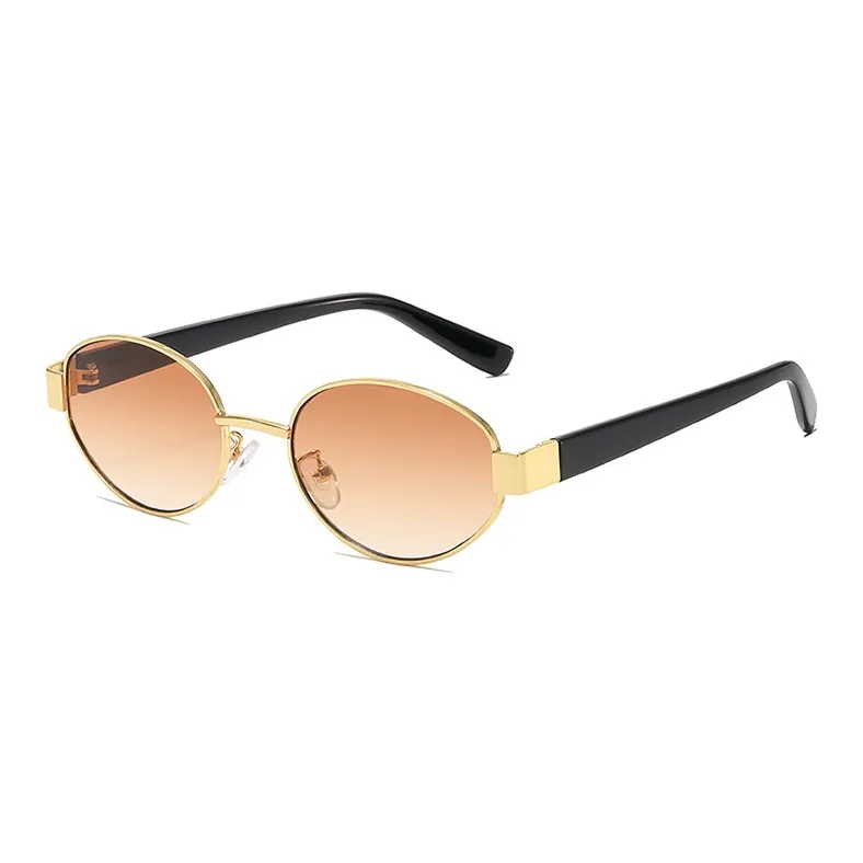 NOME Metal Oval Sunglasses Unisex-10