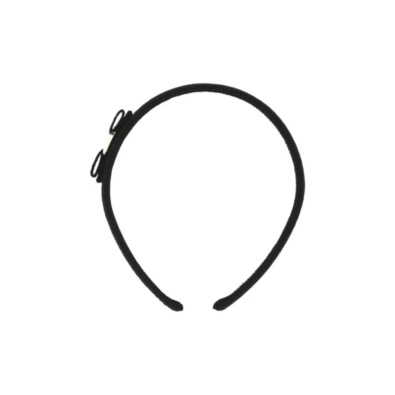 Ferragamo Bow Embellished Hair Band-1