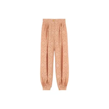 Loro Piana SS25 Casual Pants Women's Orange