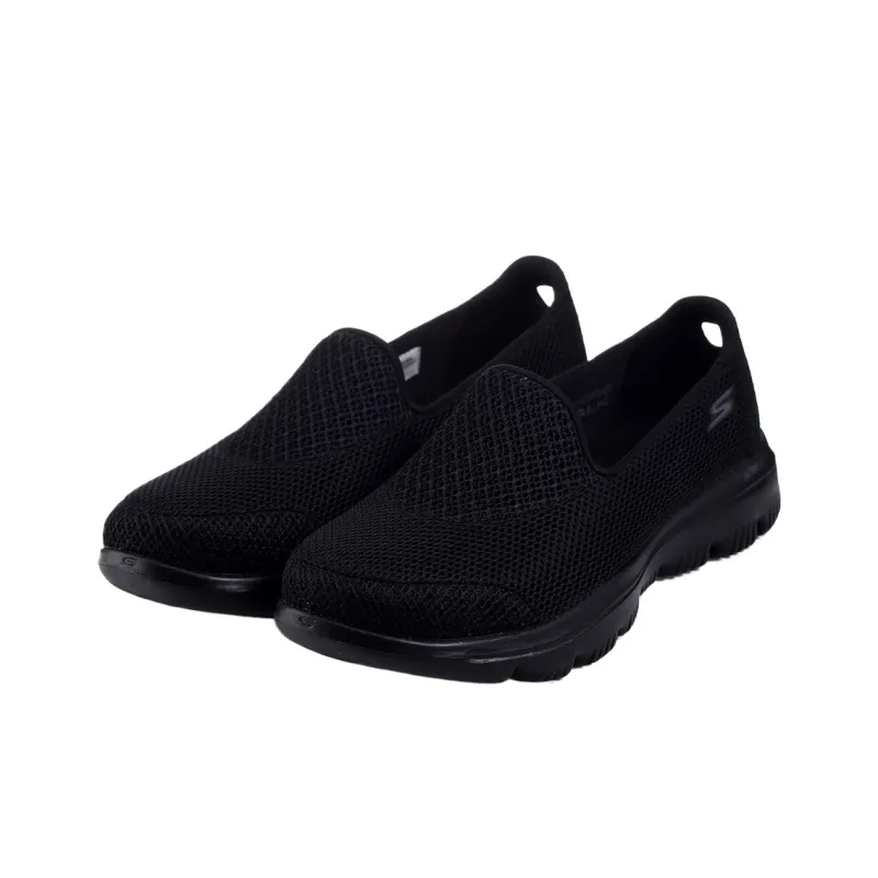Skechers Go Walk Evolution Ultra Low Top Casual Shoes Women's Black-3