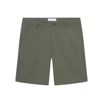 LES DEUX Casual Shorts Men Army Green