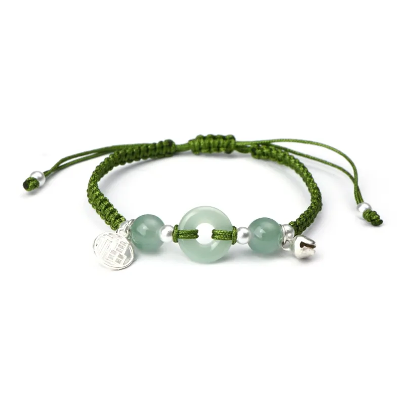 MIDNIGHT MOMENT Colored Glaze Rope Bracelets Unisex-3